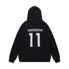 WELLDONE Crest Logo Pullover Hoodie